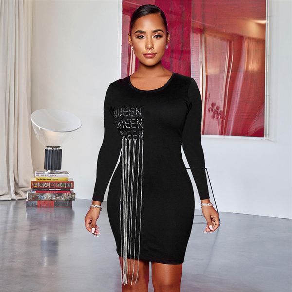 autumn womens designer rhinestone dresses womens tassel dresses casual ladies long sleeves dress, Black;gray
autumn womens designer rhinestone dresses womens tassel dresses casual ladies long sleeves dress, Black;gray