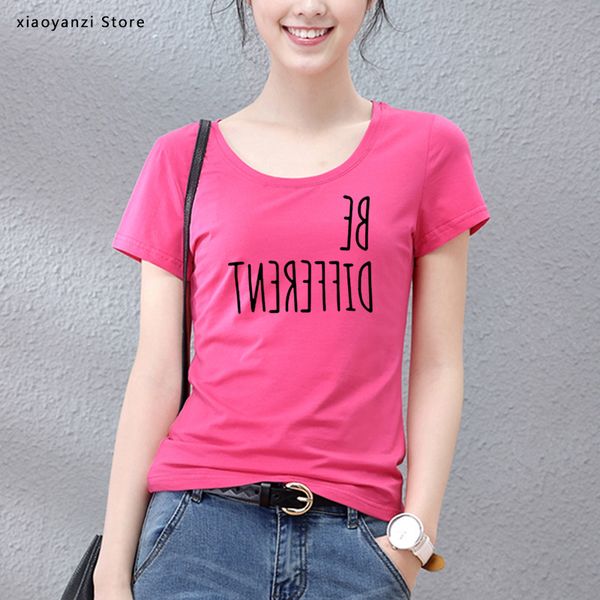 be different tshirts funny quote t shirt summer fashion hipster slogan tees women casual t-shirts camiseta summer quote shirt, White
be different tshirts funny quote t shirt summer fashion hipster slogan tees women casual t-shirts camiseta summer quote shirt, White