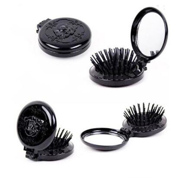 10 pcs portable mini folding comb girls airbag folding comb travel hair brush with mirror high quality 
10 pcs portable mini folding comb girls airbag folding comb travel hair brush with mirror high quality