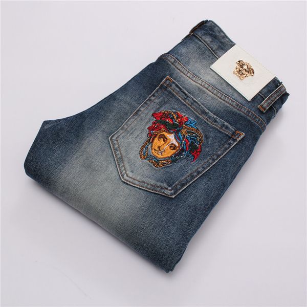 no. 4s мужские джинсы major brand style эластичные брюки с дыркой в нижней части тонкие мужские брюки нищие личные мужские, White
no. 4s мужские джинсы major brand style эластичные брюки с дыркой в нижней части тонкие мужские брюки нищие личные мужские, White