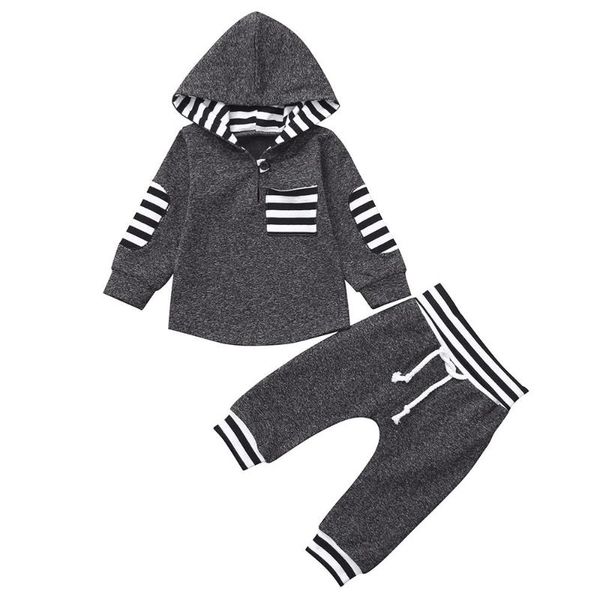 infant toddler baby boys girls striped hoodie pullover pants outfits set, White
infant toddler baby boys girls striped hoodie pullover pants outfits set, White