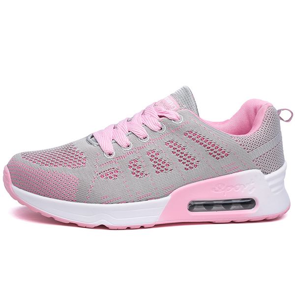 women casual flexible 3.5cm heel air cushion fly knit breathable running sneaker ladies female walking lace up shoes footwear, Black
women casual flexible 3.5cm heel air cushion fly knit breathable running sneaker ladies female walking lace up shoes footwear, Black
