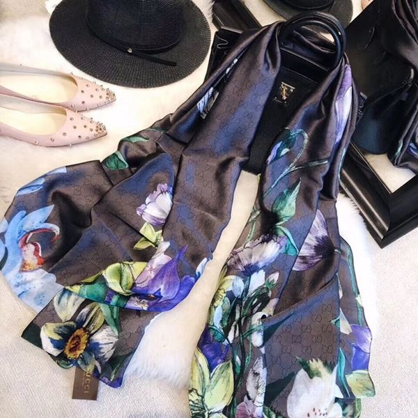 luxury popular printed sunshade scarf new letter g sunscreen scarf 180 * 90cm simulated silk satin shawl, Blue;gray
luxury popular printed sunshade scarf new letter g sunscreen scarf 180 * 90cm simulated silk satin shawl, Blue;gray
