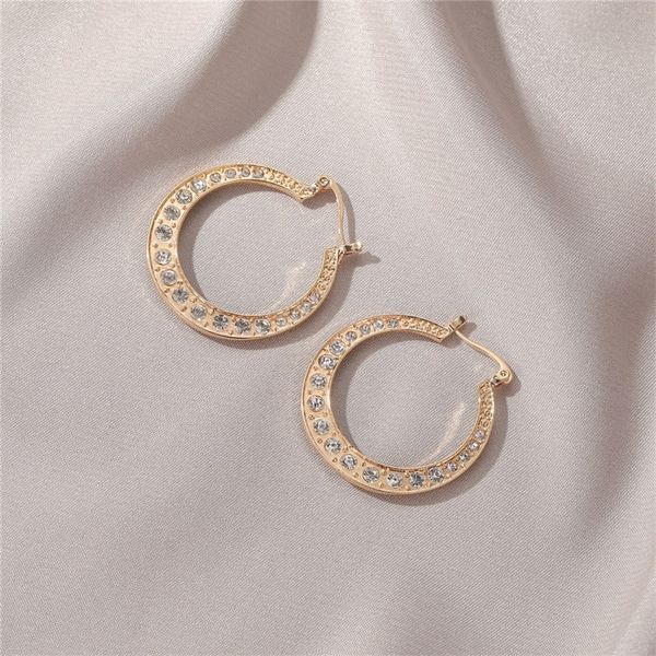 bacolod shiny crystal hoop earring for women 2020 new arrival geometric party office jewelry female big earrings gifts, Golden;silver
bacolod shiny crystal hoop earring for women 2020 new arrival geometric party office jewelry female big earrings gifts, Golden;silver