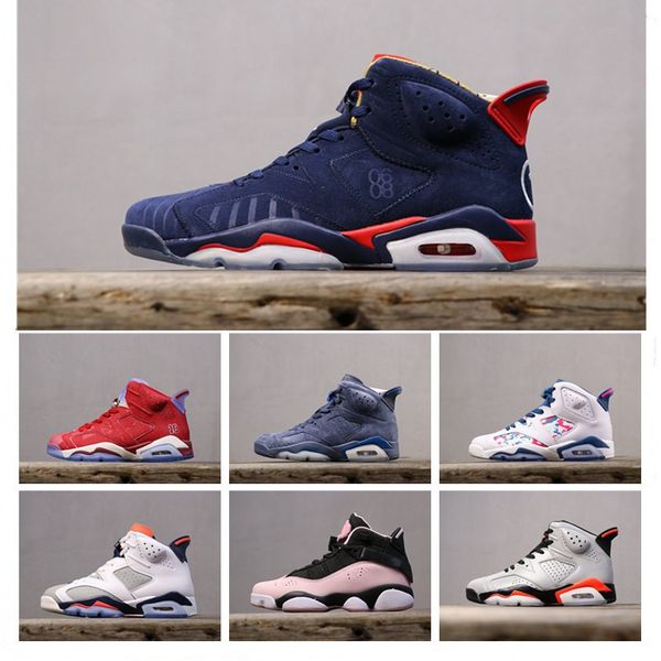 2019 jumpman 6 sports breathable basketball shoes good quality white black red blue pink 6s designer athentic sneakers for men women 36-47
2019 jumpman 6 sports breathable basketball shoes good quality white black red blue pink 6s designer athentic sneakers for men women 36-47