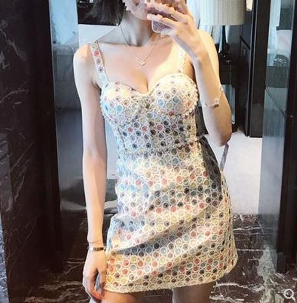 brand designer women luxury manual beading dresses 2019 summer high fashion rhinestones straps lace party cocktail evening robes, Black
brand designer women luxury manual beading dresses 2019 summer high fashion rhinestones straps lace party cocktail evening robes, Black