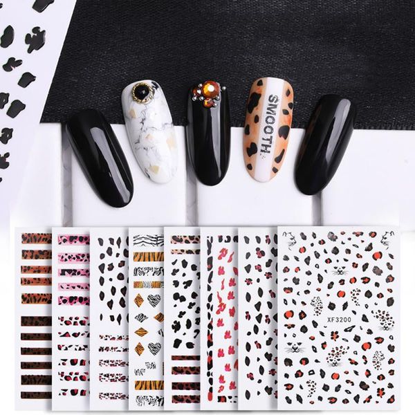 1 pc fashion beauty natural leopard manicure sticker 3d stereo nail sticker matte scrub leopard manicure nail art, Black
1 pc fashion beauty natural leopard manicure sticker 3d stereo nail sticker matte scrub leopard manicure nail art, Black