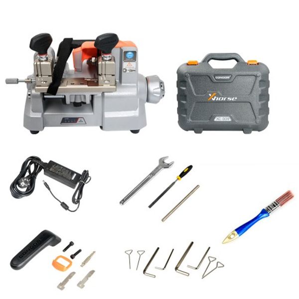 2018 xhorse condor xc-009 single-sided key cutting machine and double-sided key maker locksmiths tool
2018 xhorse condor xc-009 single-sided key cutting machine and double-sided key maker locksmiths tool