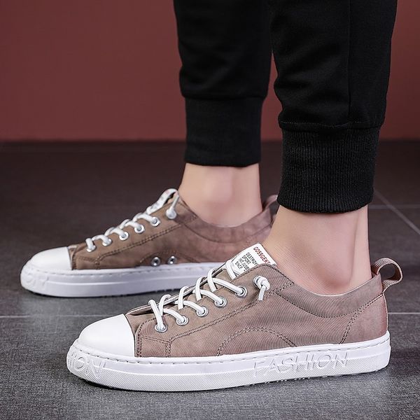 fashion sneaekrs for men breathable casual shoes light classic flats shoes popular board canvas zapatos hombre, Black
fashion sneaekrs for men breathable casual shoes light classic flats shoes popular board canvas zapatos hombre, Black