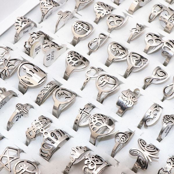 50pcs/lot mix random style laser cut pattern stainless steel rings women party ring, Golden;silver
50pcs/lot mix random style laser cut pattern stainless steel rings women party ring, Golden;silver