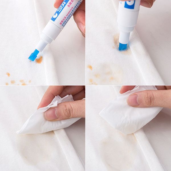 2pc high quaity cleaner erase scouring pen detergent clothes grease stain removal pens emergency decontamination, Black;red
2pc high quaity cleaner erase scouring pen detergent clothes grease stain removal pens emergency decontamination, Black;red