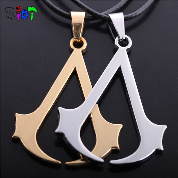 assassins choker necklace leather chain pendan men woman jewelry cosplay punk charms souvenirs game accessories fans gift, Silver
assassins choker necklace leather chain pendan men woman jewelry cosplay punk charms souvenirs game accessories fans gift, Silver