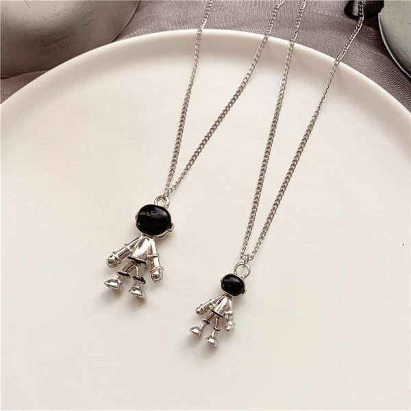 personality silver colour cartoon astronaut necklace for women men hip hop long pendant choker sweater chain jewelry
personality silver colour cartoon astronaut necklace for women men hip hop long pendant choker sweater chain jewelry
