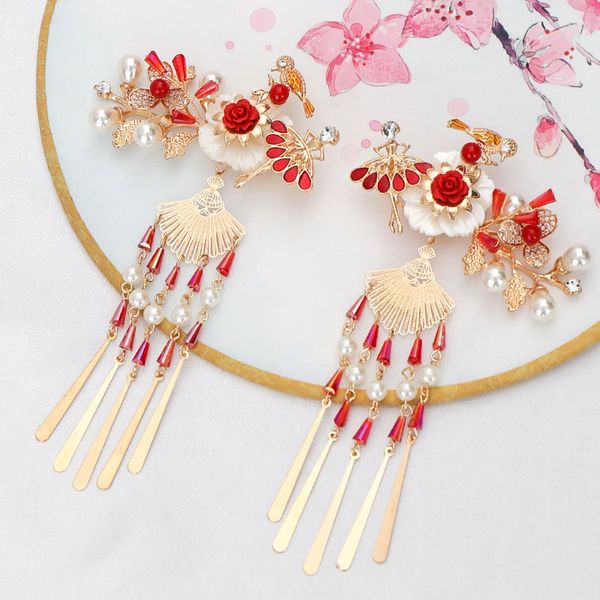acrddk wedding jewelry bride hair clip headpiece tassel phoenix classical hair pin bridal accessories sl, Golden;white
acrddk wedding jewelry bride hair clip headpiece tassel phoenix classical hair pin bridal accessories sl, Golden;white