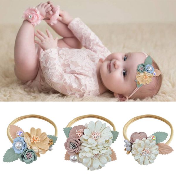 flower headband for baby girls children nylon hairband toddler pearl fresh elastic headwear newborn pgraphy props gifts, Slivery;white
flower headband for baby girls children nylon hairband toddler pearl fresh elastic headwear newborn pgraphy props gifts, Slivery;white