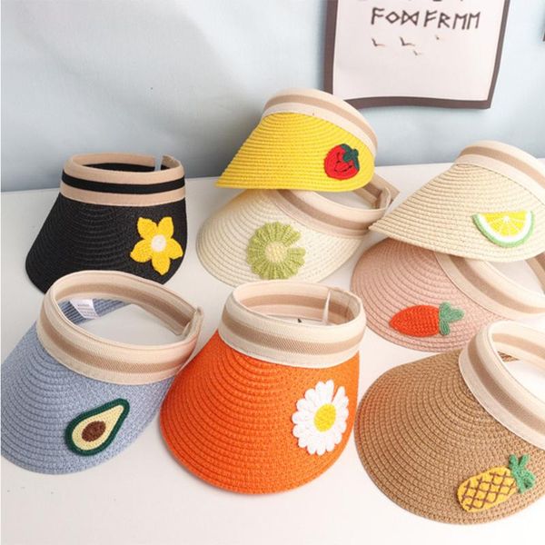 cute summer straw hats for kids empty sun hats for girls boys beach panama sun visor hat child gorras, Yellow
cute summer straw hats for kids empty sun hats for girls boys beach panama sun visor hat child gorras, Yellow