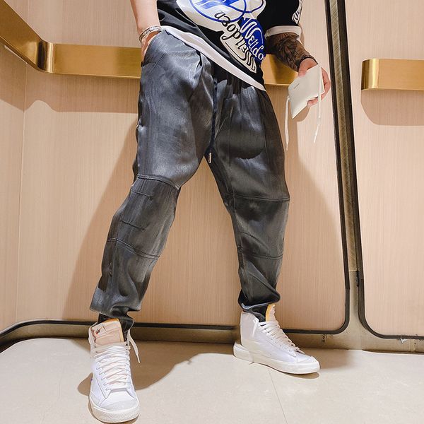 men's pants qa0208 fashion 2021 runway european design party style clothing, Black
men's pants qa0208 fashion 2021 runway european design party style clothing, Black