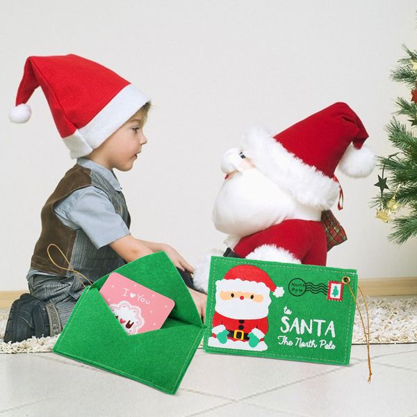 santa claus christmas envelope pendant tree accessories christmas small gift candy bags home party xmas decor new year noel gift
santa claus christmas envelope pendant tree accessories christmas small gift candy bags home party xmas decor new year noel gift