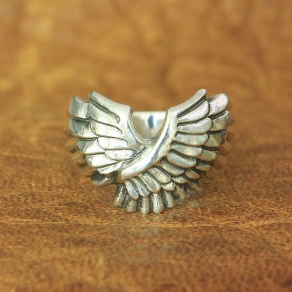linsion 925 sterling silver angel wing ring mens biker rock punk ring ta164 us size 7 to 15, Golden;silver
linsion 925 sterling silver angel wing ring mens biker rock punk ring ta164 us size 7 to 15, Golden;silver