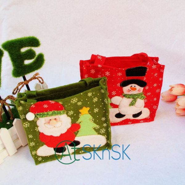 2pcs home decor merry christmas candy bags xmas gift holders lovely snowman new year gift bag santa claus bags for children
2pcs home decor merry christmas candy bags xmas gift holders lovely snowman new year gift bag santa claus bags for children