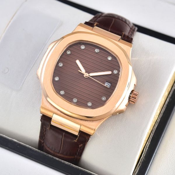 designer watch automatic mechanical movement 316 stainless steel case sapphire mirror diameter 43mm 12mm brown casual leather strap with box, Slivery;brown
designer watch automatic mechanical movement 316 stainless steel case sapphire mirror diameter 43mm 12mm brown casual leather strap with box, Slivery;brown
