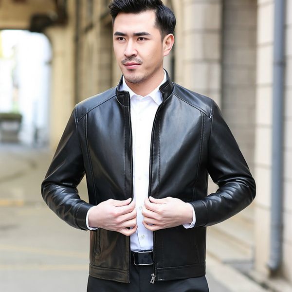 вена еѬной кђѬки мђжина пожилой одежда мђжкой pu leather stand collar вколз лиова, Black
вена еѬной кђѬки мђжина пожилой одежда мђжкой pu leather stand collar вколз лиова, Black