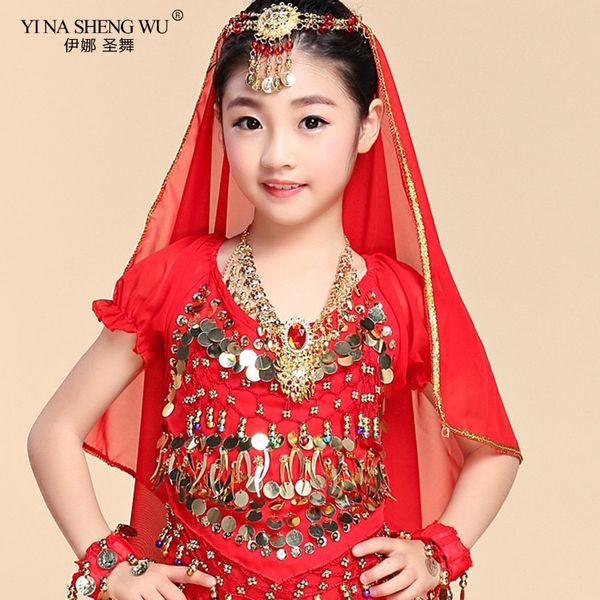 stage wear kids belly dance head chain+belly veil chain girl headwear 2pcs set costumes accessories, Black;red
stage wear kids belly dance head chain+belly veil chain girl headwear 2pcs set costumes accessories, Black;red