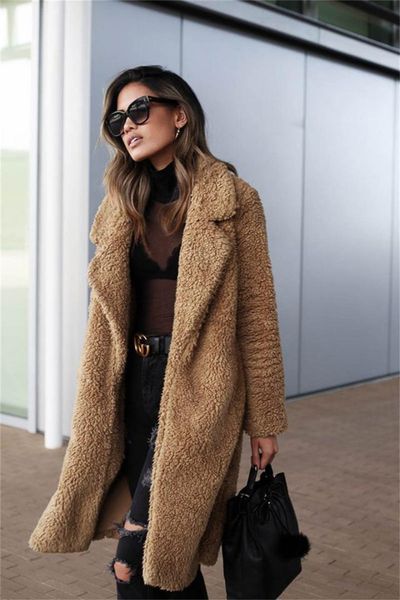 office lady/streetwear/casual minimalist solid color regular long sleeve slim fit turn-down collar autumn/winter womens coat, Black
office lady/streetwear/casual minimalist solid color regular long sleeve slim fit turn-down collar autumn/winter womens coat, Black
