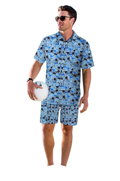 2020 summer men's cartoon print shirt shorts men set hawaii casual short-sleeve beach sets suit 2 piece vetement homme, White;black
2020 summer men's cartoon print shirt shorts men set hawaii casual short-sleeve beach sets suit 2 piece vetement homme, White;black