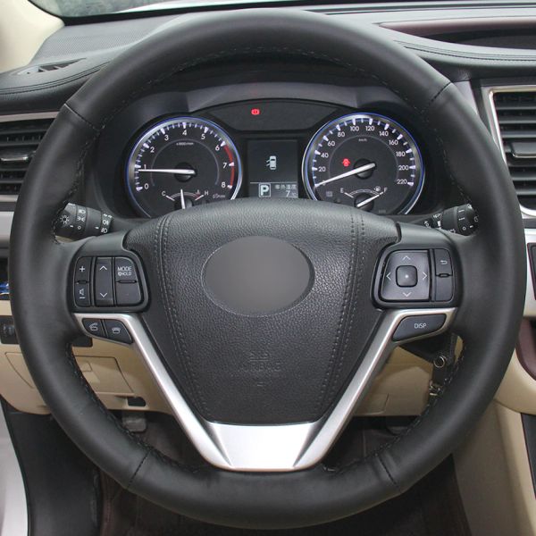 black natural leather car steering wheel cover for toyota highlander 2015 2016 2017 sienna 2015-2017
black natural leather car steering wheel cover for toyota highlander 2015 2016 2017 sienna 2015-2017