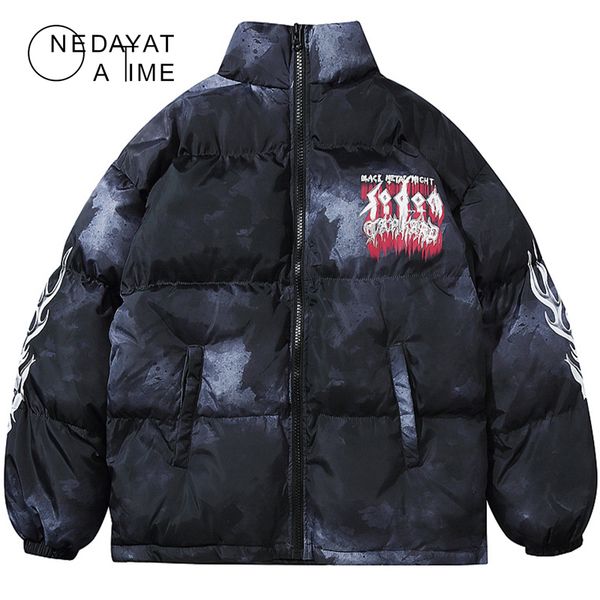 hip hop jacket parka creative graffiti ink dye print parka jackets men winter windbreaker streetwear harajuku thick warm coat, Black
hip hop jacket parka creative graffiti ink dye print parka jackets men winter windbreaker streetwear harajuku thick warm coat, Black