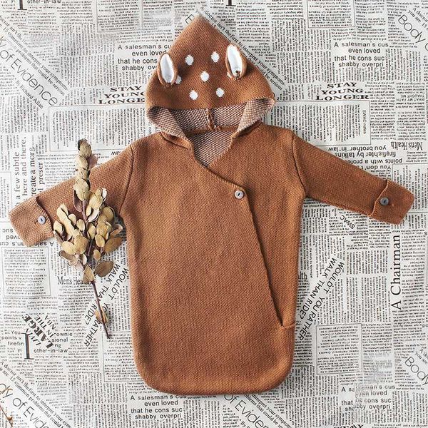 newborn baby swaddle wrap cute deer design baby blanket hooded toddler knitted clothes sweater sleeping bag infantil 0-12m
newborn baby swaddle wrap cute deer design baby blanket hooded toddler knitted clothes sweater sleeping bag infantil 0-12m