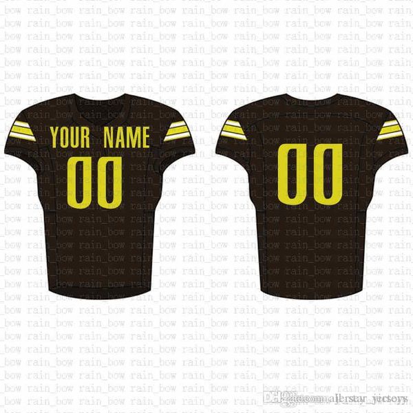 2019 new custom football jersey mens embroidery logos 100% stitched sale b10, Black;red
2019 new custom football jersey mens embroidery logos 100% stitched sale b10, Black;red