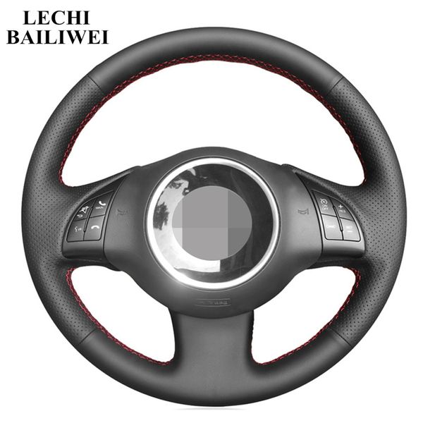 artificial leather steering wheel coverdiy black hand-stitched car steering wheel covers for 500e 500 2008-2019
artificial leather steering wheel coverdiy black hand-stitched car steering wheel covers for 500e 500 2008-2019