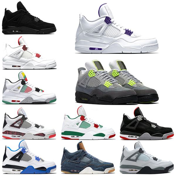 2020 jumpman 4 4s mens trainers basketball shoes bred neon metallic purple rasta black athletics men sports sneakers size 40-47
2020 jumpman 4 4s mens trainers basketball shoes bred neon metallic purple rasta black athletics men sports sneakers size 40-47