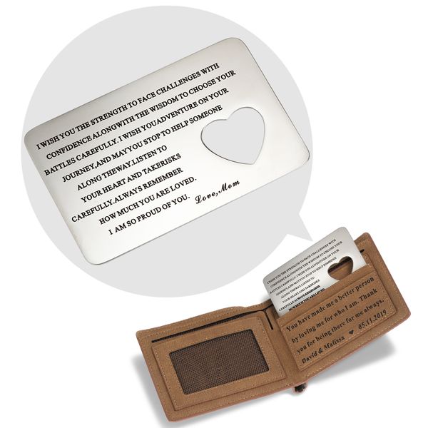 mylongingcharm custom wallet insert souvenir gifts personalized father's day gifts g3383, Slivery;golden
mylongingcharm custom wallet insert souvenir gifts personalized father's day gifts g3383, Slivery;golden