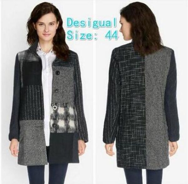 women's wool & blends 2021 spain deg foreign trade factory originally single more spring, autumn and winter coats thicker windbreaker, Black
women's wool & blends 2021 spain deg foreign trade factory originally single more spring, autumn and winter coats thicker windbreaker, Black