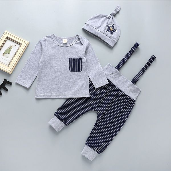baby boys clothes winter autumn baby boy sweatshirt clothing 3pc newborn infant striped pants overall hat ropa nina set, White
baby boys clothes winter autumn baby boy sweatshirt clothing 3pc newborn infant striped pants overall hat ropa nina set, White