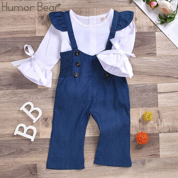 юмор медведь девочки одежда установить flare рукавом блузка tops + fly рукав чулок джинсовые брюки 2pcs kid малышей весна осень outfit t2007, White
юмор медведь девочки одежда установить flare рукавом блузка tops + fly рукав чулок джинсовые брюки 2pcs kid малышей весна осень outfit t2007, White