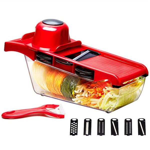 vegetable fruit cutter with steel blade mandoline slicer potato peeler carrot cheese grater vegetable slicer kitchen accessories tool
vegetable fruit cutter with steel blade mandoline slicer potato peeler carrot cheese grater vegetable slicer kitchen accessories tool