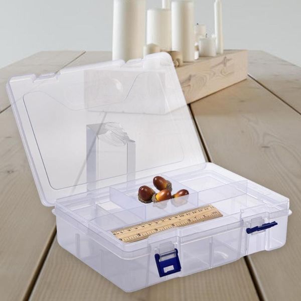 2pcs detachable hardware tool box double layer 8 grid transparent plastic components box containers multi purpose storage case
2pcs detachable hardware tool box double layer 8 grid transparent plastic components box containers multi purpose storage case