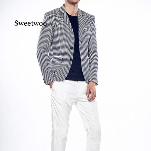 new men suit casual 2020 fashion slim fit suit jacket lattice autumn winter casual men green black blazer overcoat high quality, White;black
new men suit casual 2020 fashion slim fit suit jacket lattice autumn winter casual men green black blazer overcoat high quality, White;black