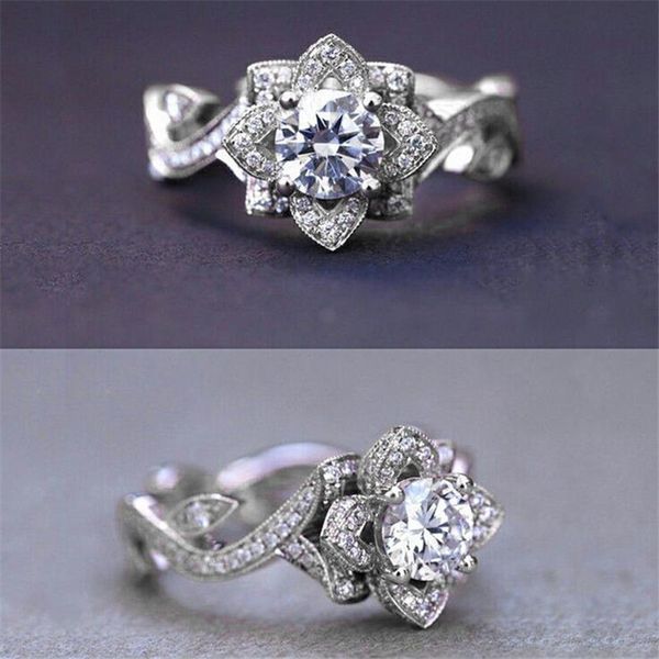 2020 new arrival sparkling vintage fashion jewelry 925 sterling silver round cut white z cz diamond gemstones women wedding flower ring, Slivery;golden
2020 new arrival sparkling vintage fashion jewelry 925 sterling silver round cut white z cz diamond gemstones women wedding flower ring, Slivery;golden