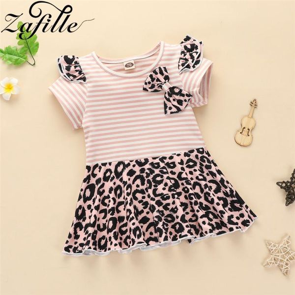 zafille 2020 baby girl summer dress patchwork leopard toddler kids clothes short sleeve striped girls dress casual baby clothing, Red;yellow
zafille 2020 baby girl summer dress patchwork leopard toddler kids clothes short sleeve striped girls dress casual baby clothing, Red;yellow