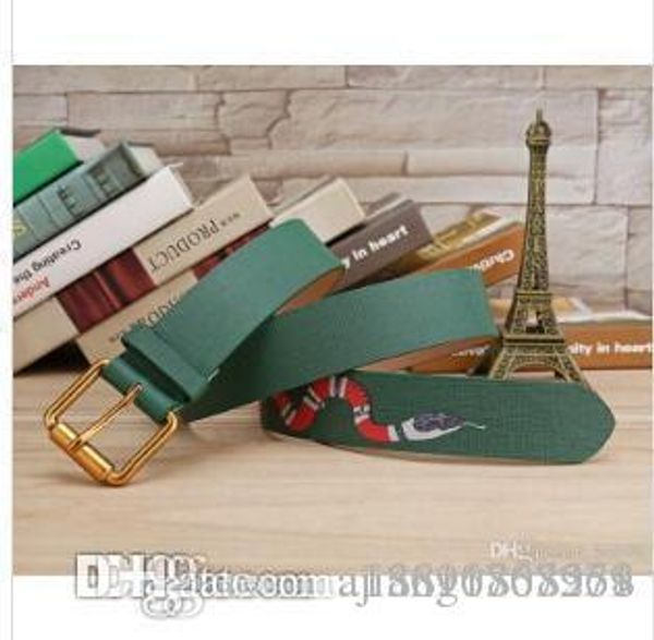 black color luxury designer belts fashion snake animal pattern buckle belt mens womens belt ceinture not with box, Black;brown
black color luxury designer belts fashion snake animal pattern buckle belt mens womens belt ceinture not with box, Black;brown