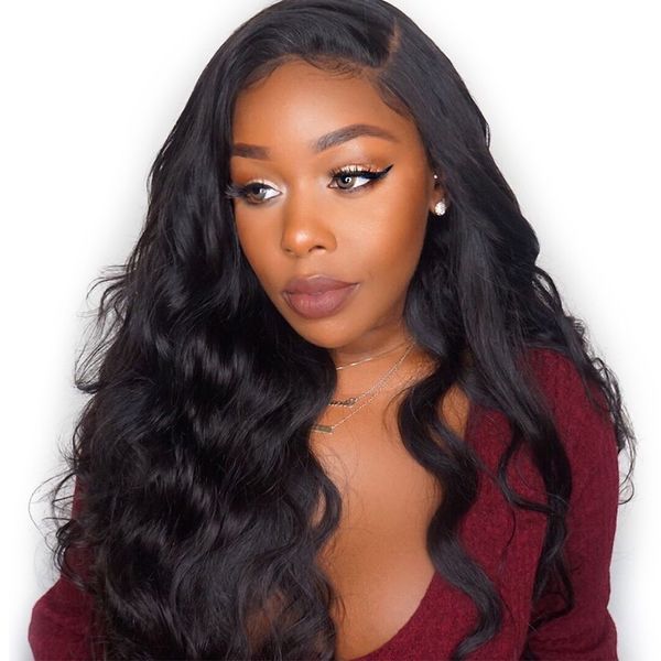 13*6 body wave lace front human hair wigs for black women pre plucked brazilian remy long wig with baby hair
13*6 body wave lace front human hair wigs for black women pre plucked brazilian remy long wig with baby hair
