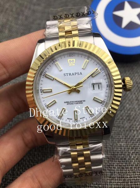 men's mens mechanical 2813 watches white dial jubilee bracelet datejust gold steel men 126333 sapphire 126331 superlative perpetual wat, Slivery;brown
men's mens mechanical 2813 watches white dial jubilee bracelet datejust gold steel men 126333 sapphire 126331 superlative perpetual wat, Slivery;brown