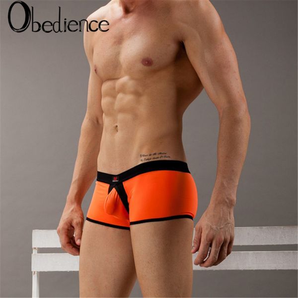 men's underwear ring flat pants ultra-thin men's underwear of freight 2019 new, Black;white