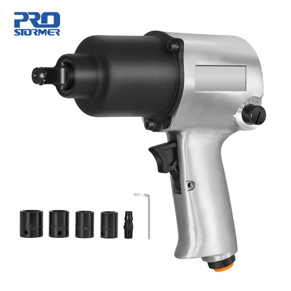 550n.m air pneumatic wrench 1/2" square drive impact spanner tire remoual torque 4pcs sockets power tools by prostormer 
550n.m air pneumatic wrench 1/2" square drive impact spanner tire remoual torque 4pcs sockets power tools by prostormer