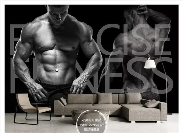 customized 3d stereo sports gym p wall paper mural fashion muscle man gym wallpaper background wall painting papel de parede
customized 3d stereo sports gym p wall paper mural fashion muscle man gym wallpaper background wall painting papel de parede